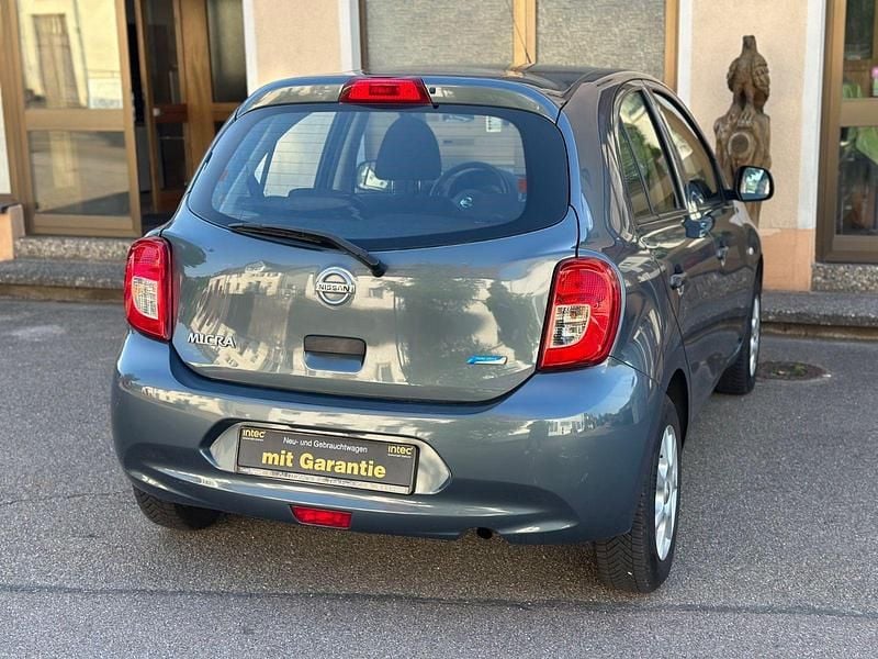 Gebraucht Nissan Micra 80 PS (58 kW) 2014 Grün Kleinwagen