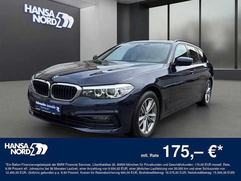 Blau Gebraucht 2020 BMW 520 Sport Line Limousine | 24.750 € (Fairer Preis) - Bild 1/4
