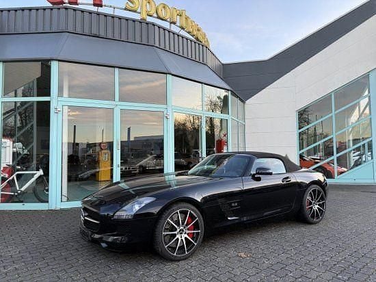 Gebraucht Mercedes SLS AMG AMG 591 PS (434 kW) 2014 Schwarz metallic (metallic) Cabrio