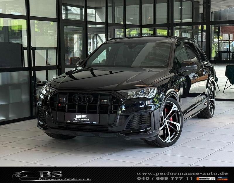 Schwarz Gebraucht 2021 Audi SQ7 Sport SUV | 61.990 € (Fairer Preis) - Bild 1/4
