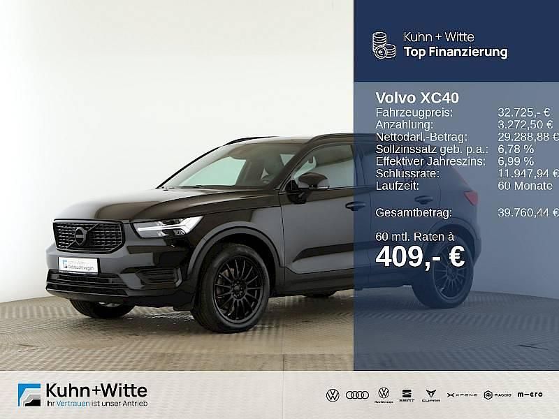 Onyx black / metallic Gebraucht 2021 Volvo XC40 R-Design SUV | 32.725 € (Fairer Preis) - Bild 1/3