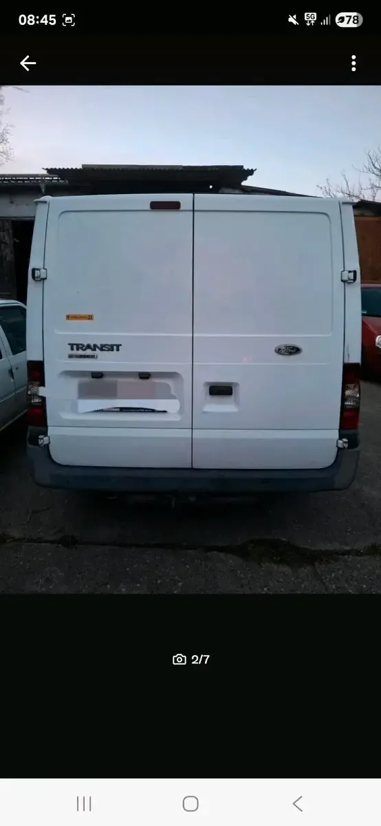 Używany Ford Transit 85 KM (62 kW) 2010 Biały Minivan