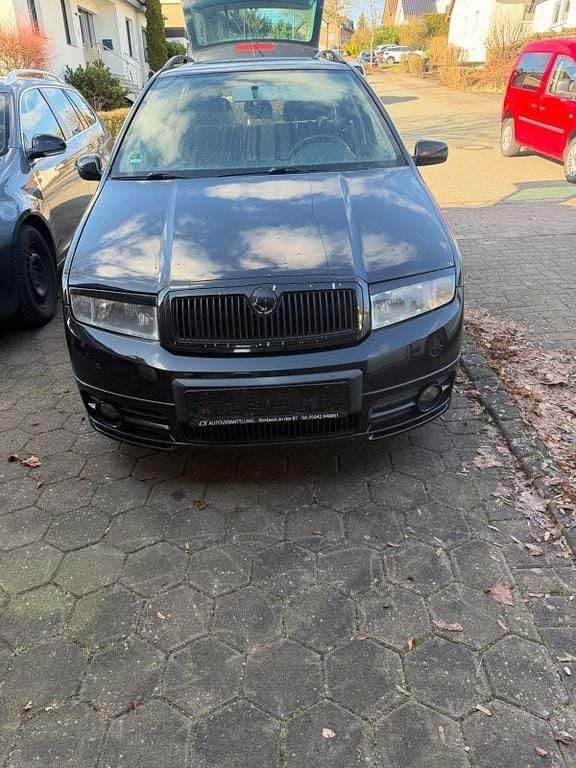 Gebraucht Skoda Fabia 80 PS (58 kW) 2008 Schwarz Kombi
