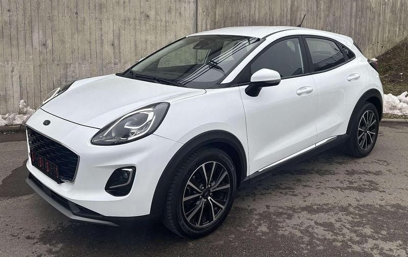 Gebraucht Ford Puma Titanium 125 PS (91 kW) 2021 Frost weiß SUV