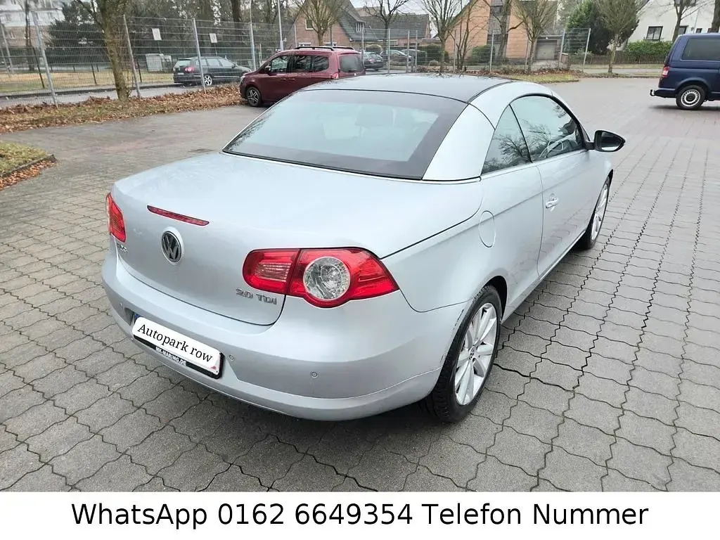 Gebraucht VW Eos 140 PS (102 kW) 2010 Silber Cabrio