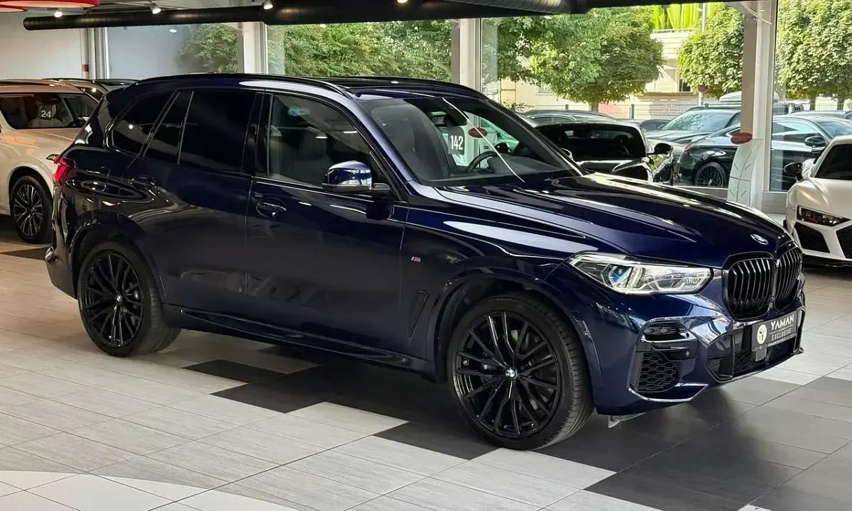 Gebraucht BMW X5 M 530 PS (389 kW) 2023 Tansanitblau ii metallic SUV