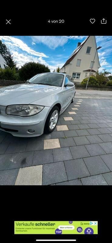 Grau Gebraucht 2006 BMW 116 Kleinwagen | 1.599 € (Guter Preis) - Bild 1/4