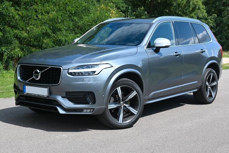 Osmium grey metallic Gebraucht 2018 Volvo XC90 R-Design SUV | 42.900 € (Teuer) - Bild 1/4