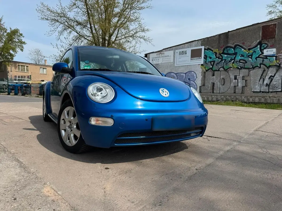 Second-hand VW Beetle 75 CP (55 kW) 2000 Albastru Hatchback