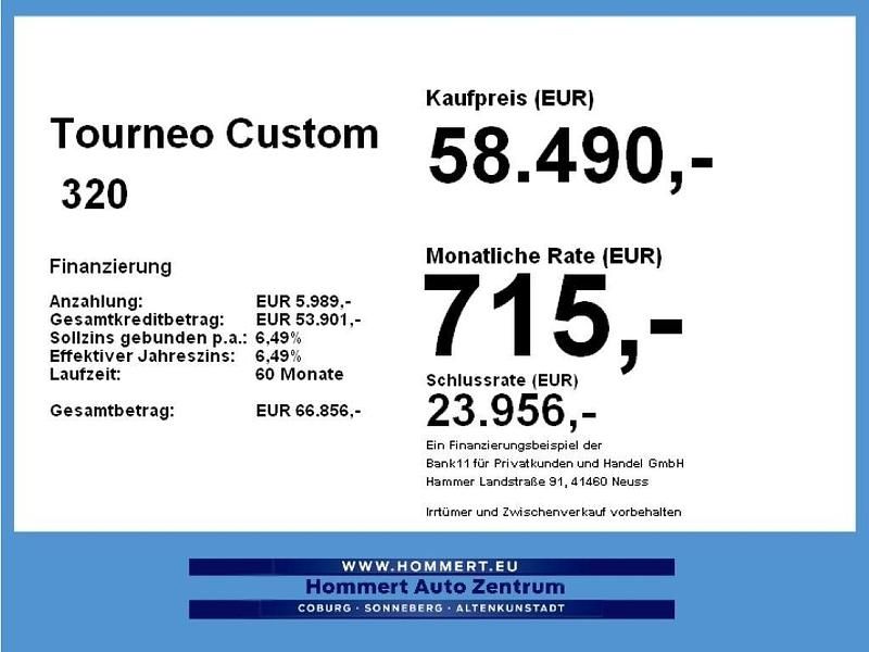 Gebraucht Ford Tourneo Custom 170 PS (125 kW) 2025 Grey matter Van