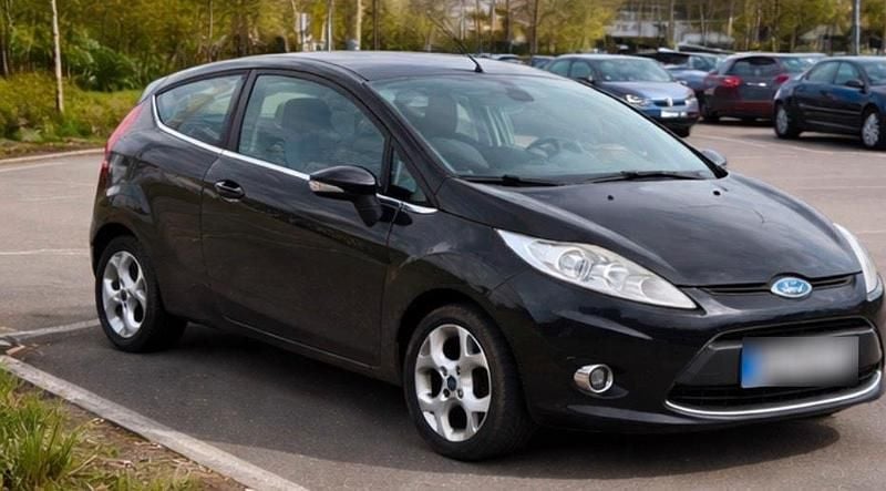 Gebraucht Ford Fiesta 82 PS (60 kW) 2008 Schwarz Kleinwagen