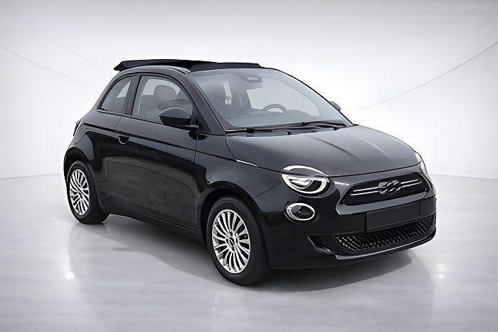 Neu Fiat 500e Red 86 kW (118 PS) 2025 Schwarz Cabrio