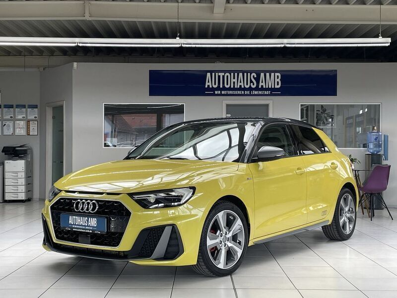 Gelb Gebraucht 2019 Audi A1 S-Line Kleinwagen | 22.600 € (Fairer Preis) - Bild 1/4
