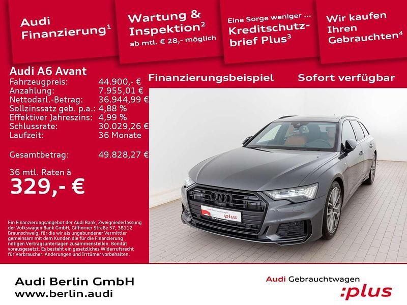 Daytonagrau perleffekt Gebraucht 2022 Audi A6 Ambiente Kombi | 44.900 € (Teuer) - Bild 1/3