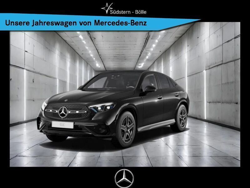 Schwarz Gebraucht 2024 Mercedes GLC450 AMG Coupé | 76.430 € (Superpreis) - Bild 1/4