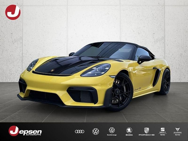 Gelb Neu 2025 Porsche Boxster Spyder Cabrio | 188.376 € (Etwas zu teuer) - Bild 1/4