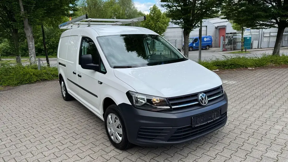 Gebraucht VW Caddy Maxi Comfortline 102 PS (75 kW) 2018 Weiß Van / Kleinbus