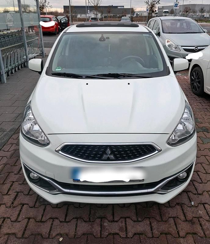 Gebraucht Mitsubishi Space Star Edition 80 PS (58 kW) 2018 Weiß Kleinwagen