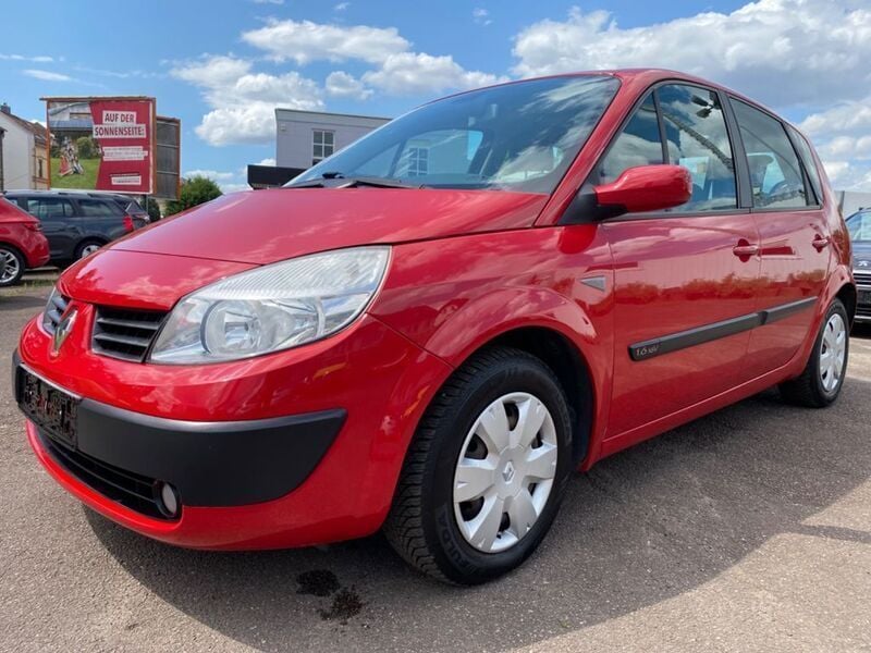 Rot Gebraucht 2006 Renault Scénic II Avantage Van / Kleinbus | 4.499 € (Teuer) - Bild 1/4