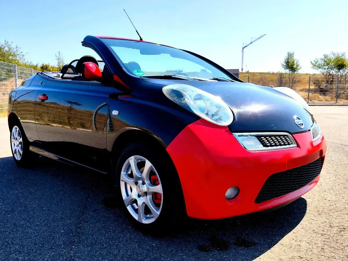 Gebraucht Nissan Micra 88 PS (64 kW) 2009 Schwarz Cabrio