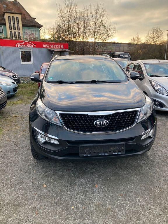 Schwarz Gebraucht 2015 Kia Sportage Spirit SUV | 8.900 € (Superpreis) - Bild 1/4