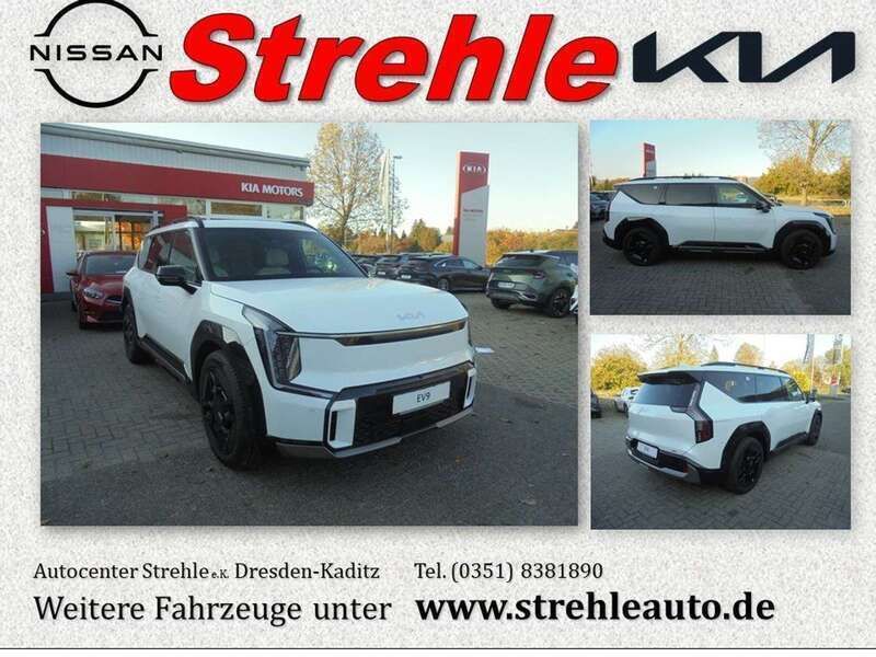 (swp) snow white pearl m Neu 2024 Kia EV9 GT-Line SUV | 68.990 € (Fairer Preis) - Bild 1/4