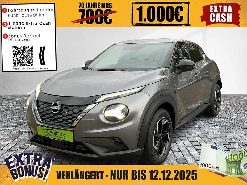 Gun metallic schwarz Gebraucht 2024 Nissan Juke N-Connecta SUV | 21.970 € (Guter Preis) - Bild 1/4