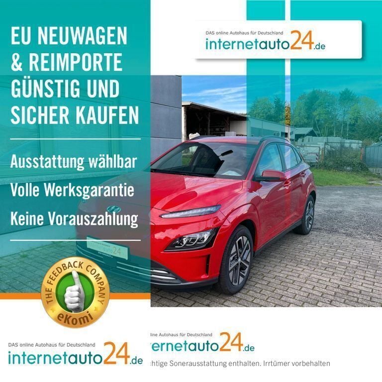 Engine red Gebraucht 2022 Hyundai Kona Edition SUV | 25.990 € (Fairer Preis) - Bild 1/4