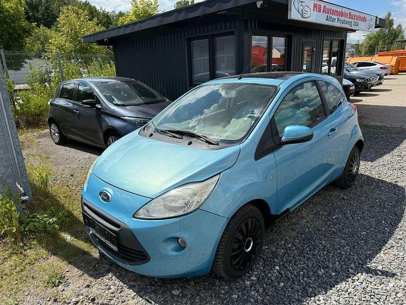 Blau Gebraucht 2008 Ford Ka Titanium Kleinwagen | 1.250 € (Superpreis) - Bild 1/4