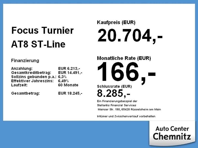 Gebraucht Ford Focus ST-Line X 182 PS (133 kW) 2021 Silber Limousine