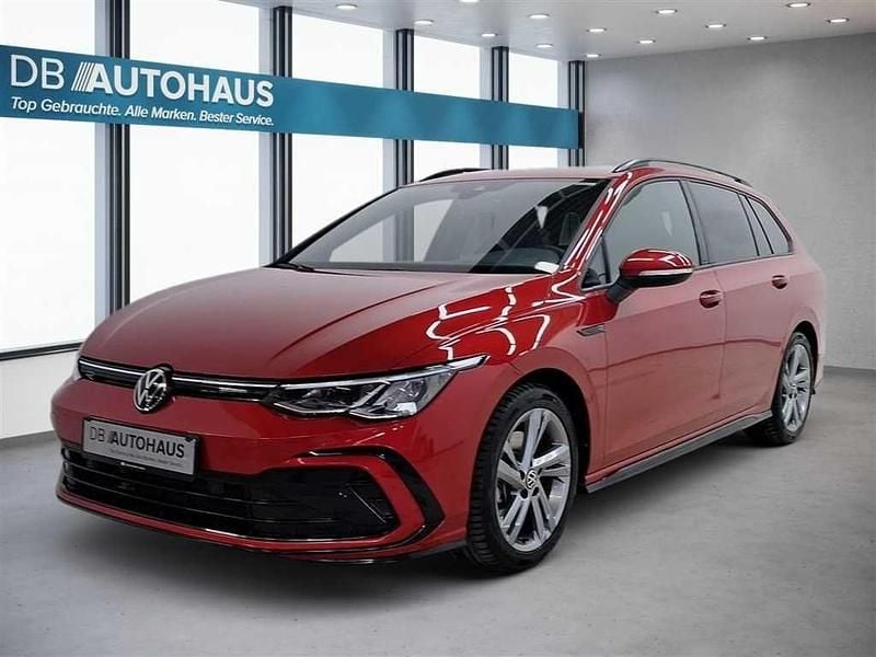 Rot Gebraucht 2023 VW Golf VIII R-line Kombi | 28.770 € (Superpreis) - Bild 1/4