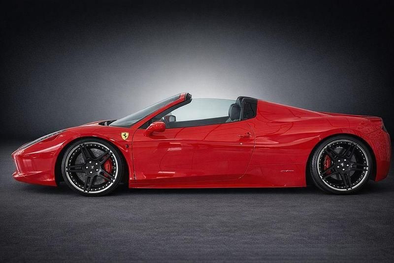 Gebraucht Ferrari 458 570 PS (419 kW) 2012 Rosso corsa Cabrio