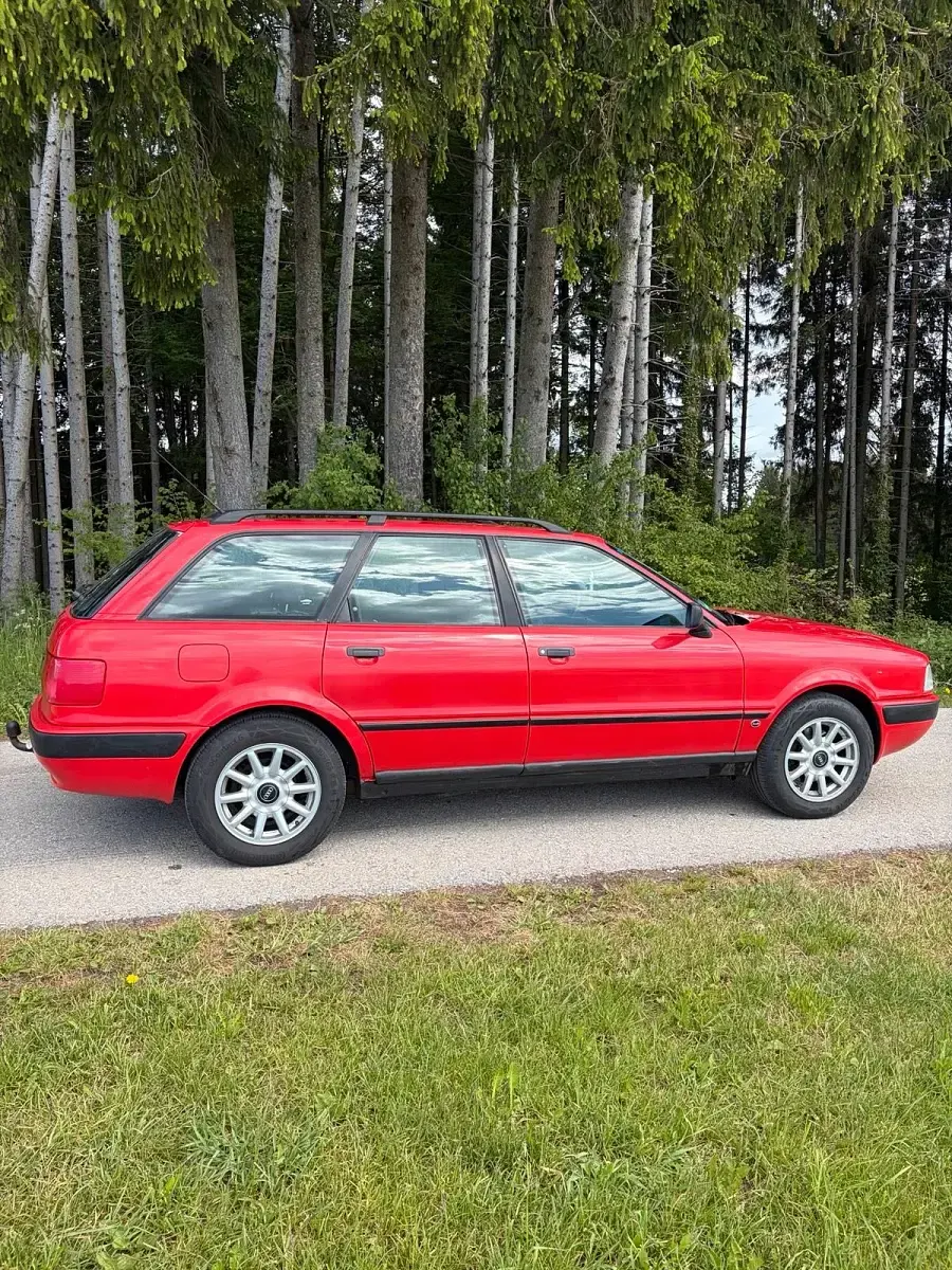Gebraucht Audi 80 116 PS (85 kW) 1994 Rot Kombi