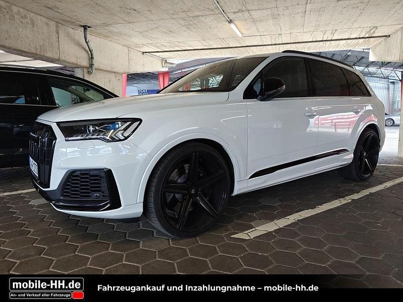 Gletscherweiß Gebraucht 2020 Audi SQ7 S-Line SUV | 72.990 € - Bild 1/2