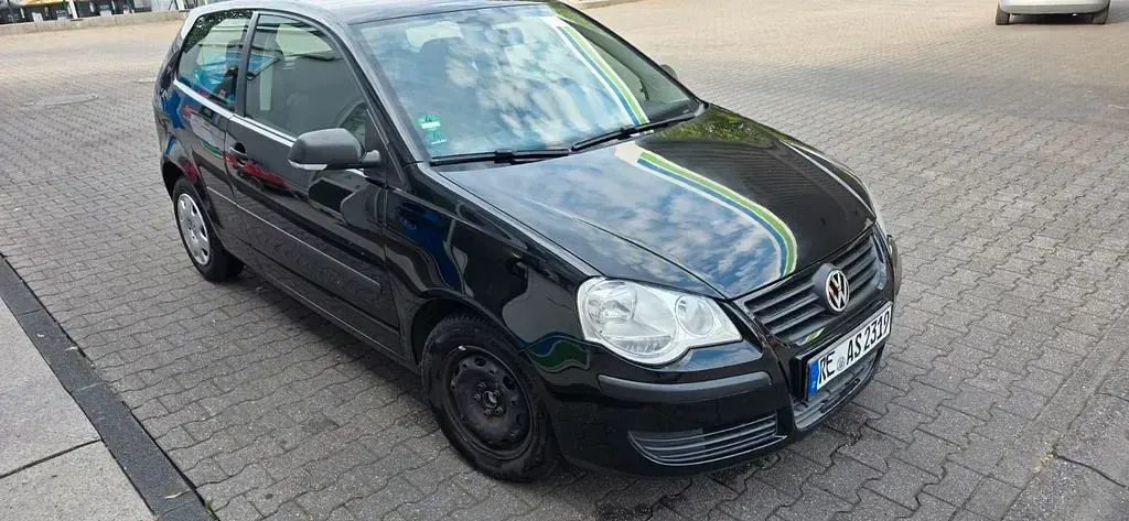 Gebraucht VW Polo Trendline 60 PS (44 kW) 2009 Schwarz Kleinwagen