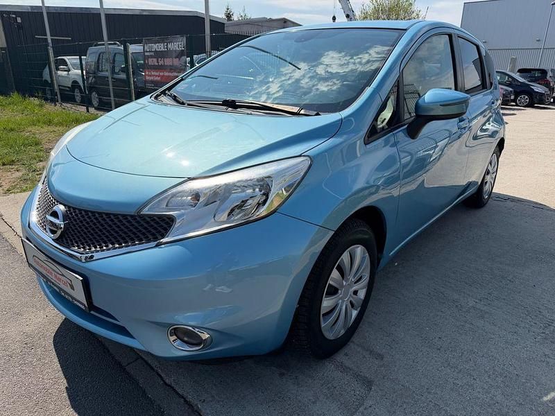 Gebraucht Nissan Note Acenta 90 PS (66 kW) 2013 Blau Kleinwagen