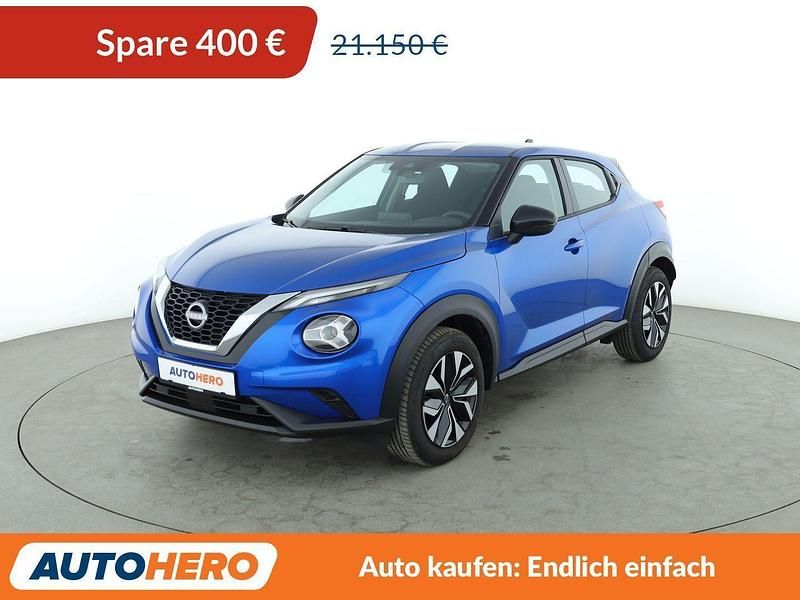 Blau Gebraucht 2024 Nissan Juke Acenta SUV | 20.750 € (Guter Preis) - Bild 1/3