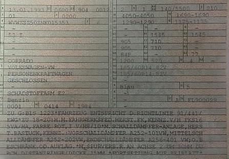 Gebraucht VW Corrado 190 PS (139 kW) 1993 Blau Coupé