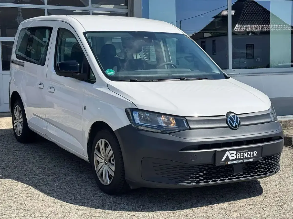 Gebraucht VW Caddy 114 PS (83 kW) 2021 Weiß Van / Kleinbus