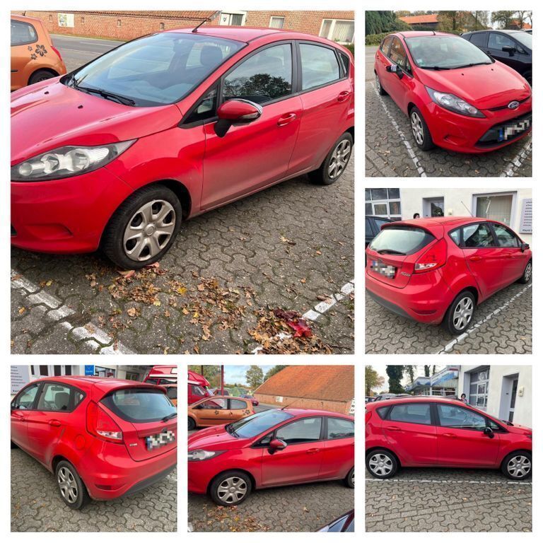 Gebraucht Ford Fiesta Trend 75 PS (55 kW) 2009 Rot Kleinwagen