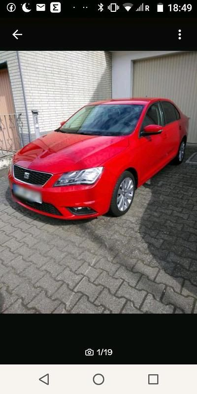 Gebraucht Seat Toledo Style 110 PS (80 kW) 2016 Rot Kleinwagen