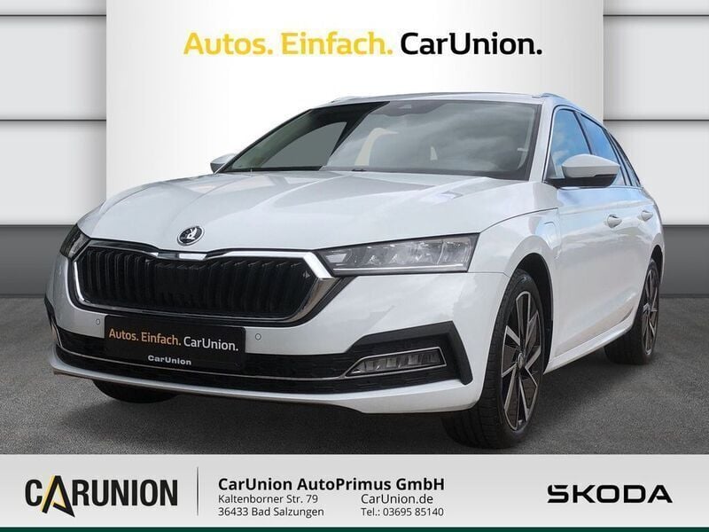 Moonweiss perleffekt met. Gebraucht 2021 Skoda Octavia Style Kombi | 24.990 € (Fairer Preis) - Bild 1/4