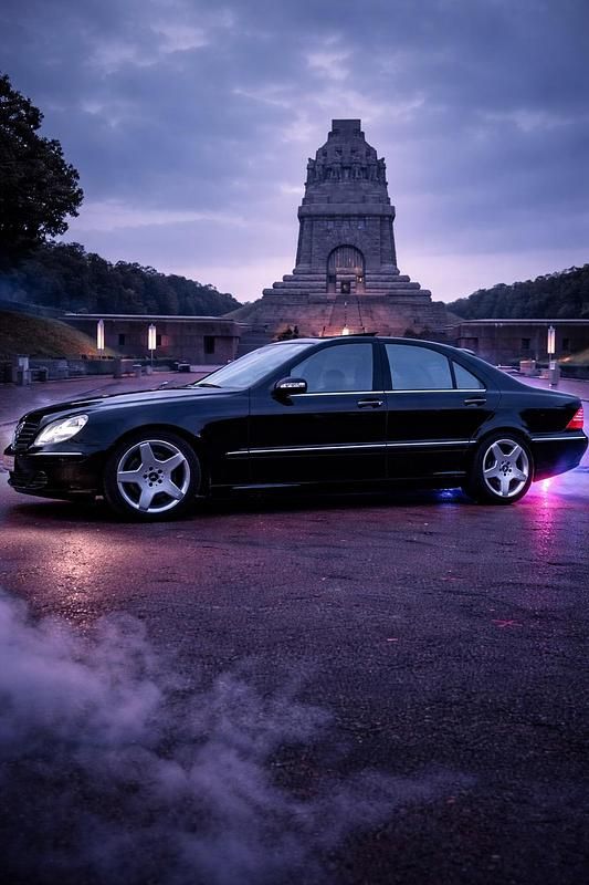 Gebraucht Mercedes S500 299 PS (219 kW) 2002 Schwarz Limousine