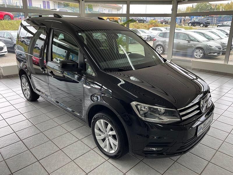 Gebraucht VW Caddy Comfortline 131 PS (96 kW) 2020 Schwarz Van / Kleinbus
