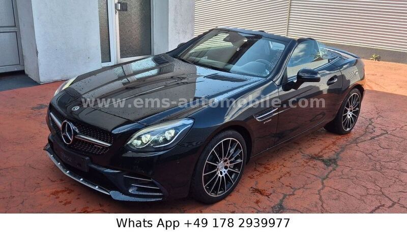 Schwarz Gebraucht 2018 Mercedes SLC43 AMG AMG Coupé | 30.900 € (Guter Preis) - Bild 1/4