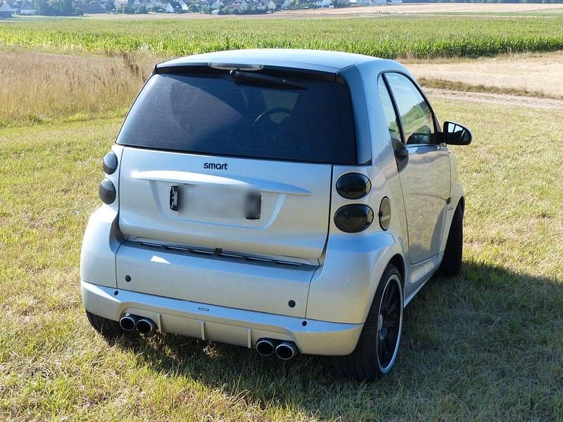 Gebraucht Smart ForTwo Coupé Brabus 71 PS (52 kW) 2010 Silber Coupé