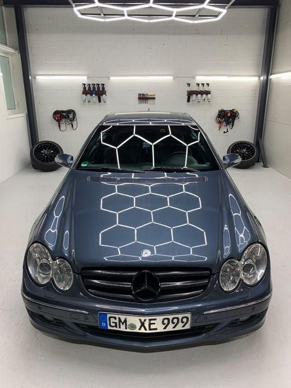 Gebraucht Mercedes CLK200 Avantgarde 184 PS (135 kW) 2008 Blau Coupé