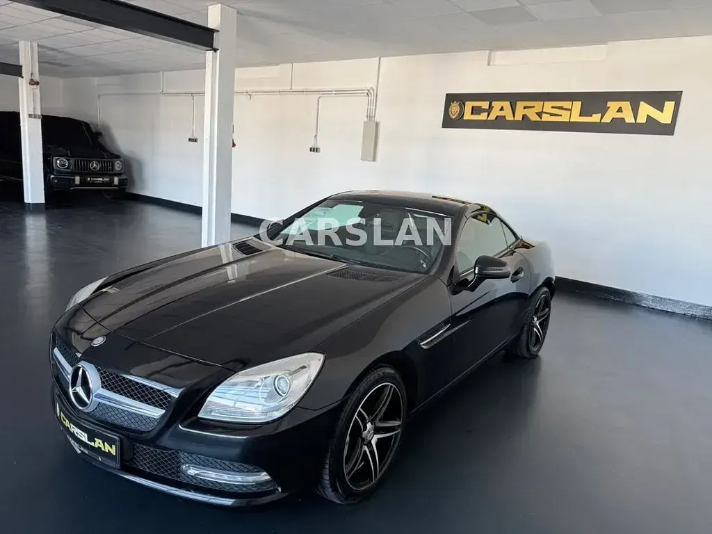 Gebraucht Mercedes SLK200 184 PS (135 kW) 2013 Schwarz Cabrio