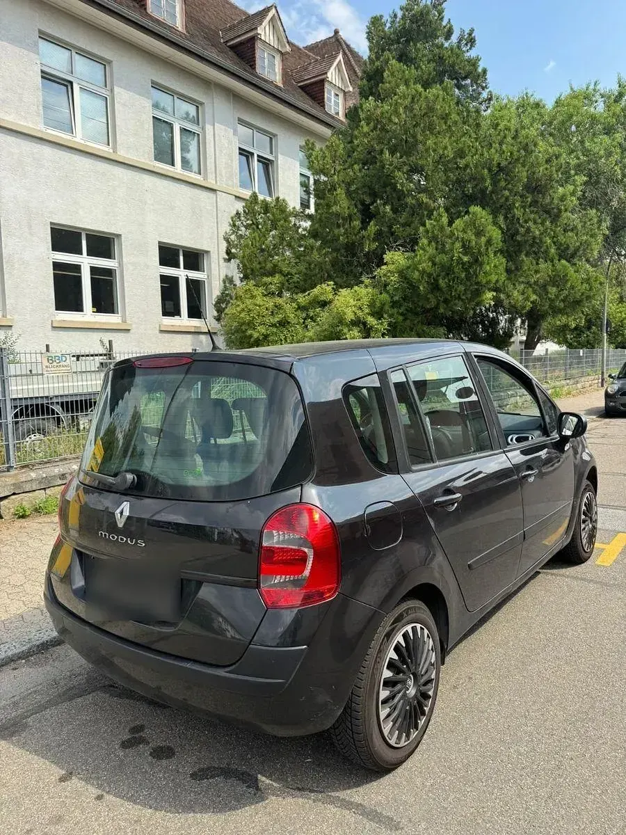 Gebraucht Renault Modus Expression 75 PS (55 kW) 2009 Schwarz Van / Kleinbus