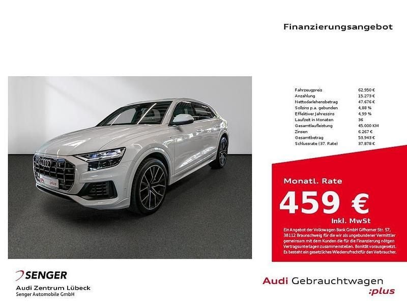 Carraraweiß Gebraucht 2022 Audi Q8 S-Line SUV | 62.950 € (Guter Preis) - Bild 1/4